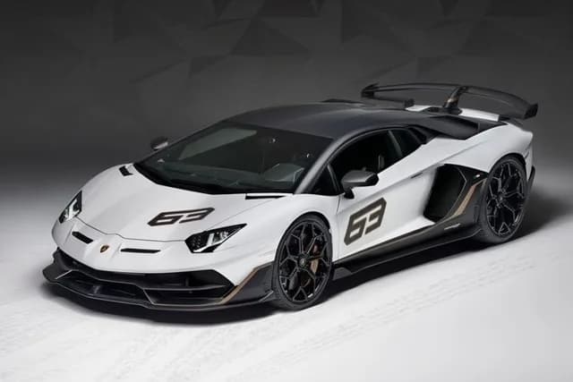 A white supercar used as an optional visual reference