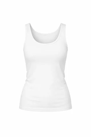 OpenAI clothing reference input: a white tank top